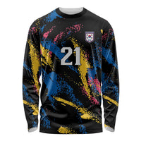 Custom Football South Korea WC26 Long Sleeve Shirt Taegeuk Warriors Retro 2022