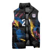 Custom Football South Korea WC26 Sleeveless Puffer Jacket Taegeuk Warriors Retro 2022