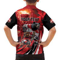 Canada Ice Hockey Champions Personalized Family Matching Off Shoulder Maxi Dress and Hawaiian Shirt Proud Member of the Eh Team