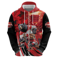 Canada Ice Hockey Champions Personalized Hoodie Proud Member of the Eh Team