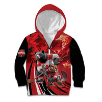 Canada Ice Hockey Champions Personalized Kid Hoodie Proud Member of the Eh Team
