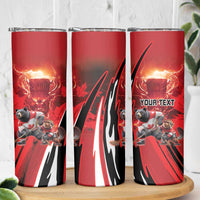 Canada Ice Hockey Champions Personalized Skinny Tumbler Proud Member of the Eh Team