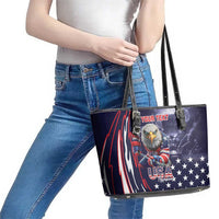 United States Ice Hockey Champions Personalized Leather Tote Bag Lets Go Boy USA Goal