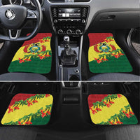 Bolivia Andean Condor Kantuta Flowers Car Mats LT9