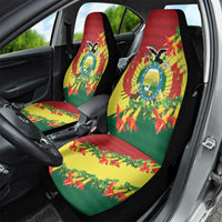 Bolivia Andean Condor Kantuta Flowers Car Seat Cover LT9