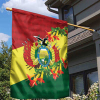 Bolivia Andean Condor Kantuta Flowers Garden Flag LT9