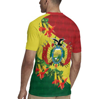 Bolivia Andean Condor Kantuta Flowers Rugby Jersey