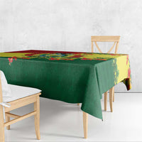Bolivia Andean Condor Kantuta Flowers Tablecloth LT9