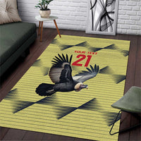 Colombia Football Custom Area Rug Los Cafeteros Andean Condor
