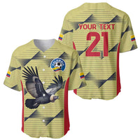 Colombia Football Custom Baseball Jersey Los Cafeteros Andean Condor