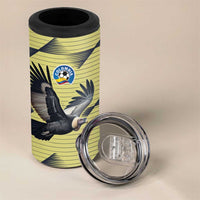 Colombia Football Custom 4 in 1 Can Cooler Tumbler Los Cafeteros Andean Condor