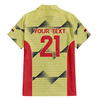 Colombia Football Custom Family Matching Mermaid Dress and Hawaiian Shirt Los Cafeteros Andean Condor