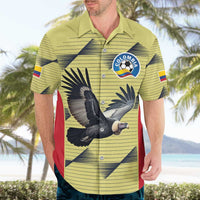 Colombia Football Custom Hawaiian Shirt Los Cafeteros Andean Condor