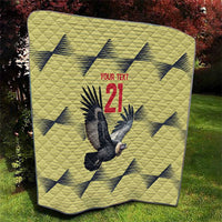 Colombia Football Custom Quilt Los Cafeteros Andean Condor