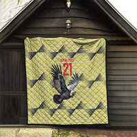 Colombia Football Custom Quilt Los Cafeteros Andean Condor