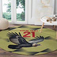 Colombia Football Custom Round Carpet Los Cafeteros Andean Condor LT9