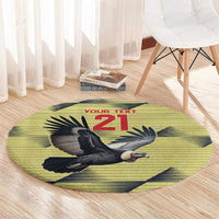 Colombia Football Custom Round Carpet Los Cafeteros Andean Condor