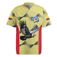 Colombia Football Custom Rugby Jersey Los Cafeteros Andean Condor