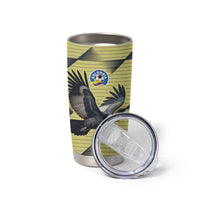 Colombia Football Custom Tumbler Cup Los Cafeteros Andean Condor