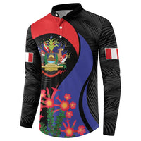 Peru Coat of Arms Button Sweatshirt First Version 1821 - 1825