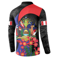 Peru Coat of Arms Button Sweatshirt First Version 1821 - 1825