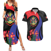 Peru Coat of Arms Couples Matching Summer Maxi Dress and Hawaiian Shirt First Version 1821 - 1825