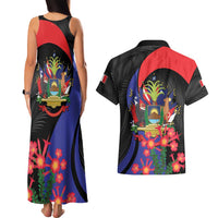 Peru Coat of Arms Couples Matching Tank Maxi Dress and Hawaiian Shirt First Version 1821 - 1825