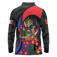 Peru Coat of Arms Long Sleeve Polo Shirt First Version 1821 - 1825