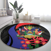 Peru Coat of Arms Round Carpet First Version 1821 - 1825