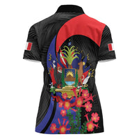 Peru Coat of Arms Women Polo Shirt First Version 1821 - 1825