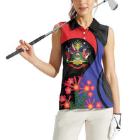 Peru Coat of Arms Women Sleeveless Polo Shirt First Version 1821 - 1825