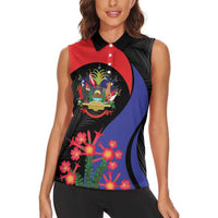 Peru Coat of Arms Women Sleeveless Polo Shirt First Version 1821 - 1825