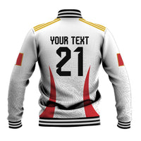 Peru Football Custom Baseball Jacket La Bicolor Arriba Peru