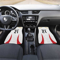 Peru Football Custom Car Mats La Bicolor Arriba Peru LT9
