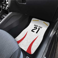 Peru Football Custom Car Mats La Bicolor Arriba Peru