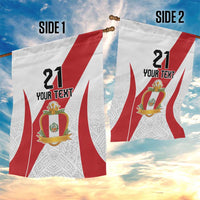 Peru Football Custom Garden Flag La Bicolor Arriba Peru LT9