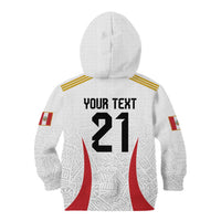 Peru Football Custom Kid Hoodie La Bicolor Arriba Peru