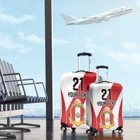 Peru Football Custom Luggage Cover La Bicolor Arriba Peru