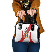 Peru Football Custom Shoulder Handbag La Bicolor Arriba Peru