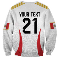 Peru Football Custom Sweatshirt La Bicolor Arriba Peru