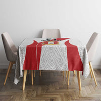 Peru Football Custom Tablecloth La Bicolor Arriba Peru LT9