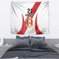 Peru Football Custom Tapestry La Bicolor Arriba Peru LT9