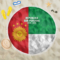 Republic of South Peru Beach Blanket Version 1836 - 1839