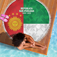 Republic of South Peru Beach Blanket Version 1836 - 1839 LT9