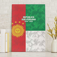 Republic of South Peru Canvas Wall Art Version 1836 - 1839 LT9