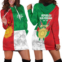 Republic of South Peru Hoodie Dress Version 1836 - 1839