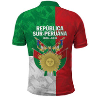 Republic of South Peru Polo Shirt Version 1836 - 1839