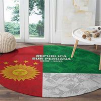 Republic of South Peru Round Carpet Version 1836 - 1839 LT9