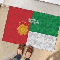 Republic of South Peru Rubber Doormat Version 1836 - 1839 LT9