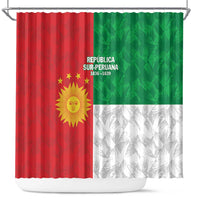 Republic of South Peru Shower Curtain Version 1836 - 1839